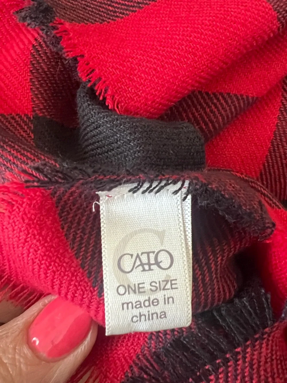Cato scarf bold